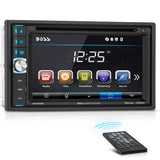 BOSS Audio BV9358B Car DVD Player - Double Din, Bluetooth Audio and Calling, 6.2 Inch LCD Touchscreen Monitor, MP3 Player, CD, DVD, Wma, USB, SD
