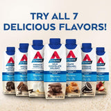 Atkins Gluten Free Protein-Rich Shake, Milk Chocolate Delight, Keto Friendly, 12 Count