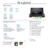 HP OfficeJet 200 Portable Printer with Wireless & Mobile Printing (CZ993A)
