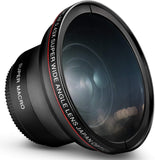 52MM 0.43x Altura Photo Professional HD Wide Angle Lens (w/Macro Portion) DSLR Cameras