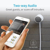 YI Outdoor Security Camera, 1080P 2.4G Wireless IP Waterproof Night Vision Surveillance System with 24/7 Emergency Response - iOS, Android App