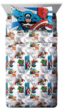 Jay Franco Marvel Comics Avengers Good Guys 4 Piece Twin Bed Set,