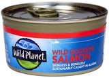 Wild Planet Wild Sockeye Salmon, Skinless & Boneless, 6 Ounce, Pack of 12