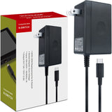 AC Adapter Charger for Nintendo Switch, YCCTEAM Switch Charger AC Adapter Power Supply 15V 2.6A Fast Charging Kit for Switch Dock ,Black