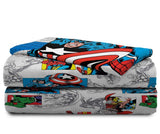 Jay Franco Marvel Comics Avengers Good Guys 4 Piece Twin Bed Set,