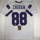 Autographed/Signed Evan Engram New York Color Rush Football Jersey JSA COA