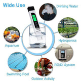 TDS Meter Digital Water Tester, Lxuemlu Professional 3-in-1 TDS, Temperature and EC Meter with Carrying Case, 0-9999ppm