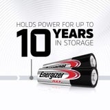 Energizer AA Batteries (48Count), Double A Max Alkaline Battery – Packaging May Vary