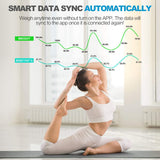 RENPHO Bluetooth Body Fat Scale, Weight Scale Digital Bathroom Smart Body Composition Analyzer Wireless BMI Scale Health Monitor, 396 lbs/180kg