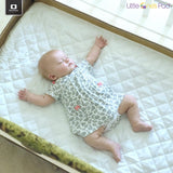 Little One's Pad Pack N Play Crib Mattress Cover - 27" X 39" - Fits Most Baby Portable Cribs, Play Yards and Foldable Mattresses - Waterproof