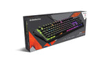SteelSeries Apex M750 RGB Mechanical Gaming Keyboard - Aluminum Frame - RGB LED Backlit - Linear & Quiet Switch - Discord Notifications (Renewed)