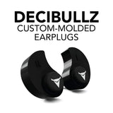 Decibullz - Custom Molded Earplugs, 31dB Highest NRR, Comfortable Hearing Protection for Shooting, Travel, Swimming, Work and Concerts