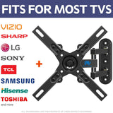 Mounting Dream Full Motion TV Wall Mounts TV Bracket with Articulating Arms