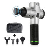 Massage Gun Deep Tissue Percussion Muscle Massager for Pain Relief, Handheld Electric Body Massager Sports Drill Portable Super Quiet