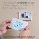 Emerson Sensi Wi-Fi Smart Thermostat for Smart Home, DIY Version, Works With Alexa, Energy Star Certified