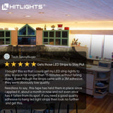 Double Sided Tape, HitLights Heavy Duty Mounting Tape 3M VHB Waterproof Foam Tape, 32ft Length, 0.39Inch Width for LED Strip Lights, Home Decor
