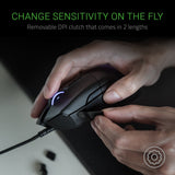 Razer Basilisk Gaming Mouse: 16,000 DPI Optical Sensor - Chroma RGB Lighting - 8 Programmable Buttons - Mechanical Switches - Matte Black
