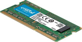 Crucial 8GB Single DDR3/DDR3L 1600 MT/S (PC3-12800) Unbuffered SODIMM 204-Pin Memory - CT102464BF160B