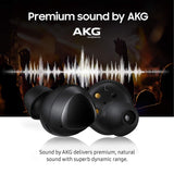 Samsung Galaxy Buds , Bluetooth True Wireless Earbuds (Wireless charging Case included), Black - US Version with Warranty