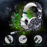 Xbox One Gaming Headset - ONIKUMA Xbox One Headphone with 7.1 Surround Sound, Noise Canceling Earpads & Mic, Soft Memory Earmuff