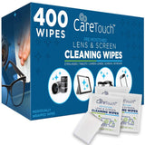 Care Touch Lens Cleaning Wipes, Pre Moistened Cleansing Cloths Great for Eyeglasses, Tablets, Camera Lenses, Screens, Keyboards