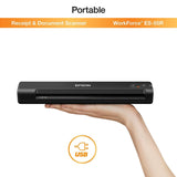 Epson Workforce ES-55R Portable Sheet-fed Document Scanner Accounting Edition for PC and Mac