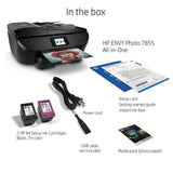 HP ENVY Photo 7855 All in One Photo Printer with Wireless Printing, HP Instant Ink & Amazon Dash Replenishment ready (K7R96A)