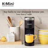 Keurig K-Mini Basic Coffee Maker, Single Serve K-Cup Pod Coffee Brewer, 6 to 12 oz. Brew Sizes