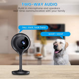 MECO WiFi IP Camera 1080P HD Home IP Security Nanny Camera with Night Vision, Sound & Motion Detection, Security Surveillance 2.4GHz Pet Baby Monitor