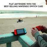Nintendo Switch Carrying Case – Protective Deluxe Travel Case – Black Ballistic Nylon Exterior – Official Nintendo Licensed Product