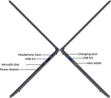 XIDU PhilBook Pro Touchscreen 2-in-1 Convertible Laptop