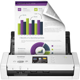 Brother Wireless Compact Desktop Scanner, ADS-1700W, Fast Scan Speeds, Easy-to-Use, Ideal for Home, Home Office or On-the-Go Professionals