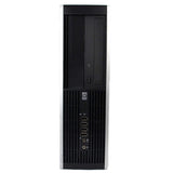 HP Elite Desktop Computer, Intel Core i5 3.1GHz, 8GB RAM, 1TB SATA HDD, Keyboard & Mouse, Wi-Fi, Dual 19in LCD Monitors (Brands Vary), DVD-ROM