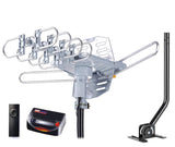 pingbingding HDTV Antenna Amplified Digital Outdoor Antenna with Mounting Pole & 40FT RG6 Coax Cable