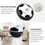 Kids Toys Hover Soccer Ball Set with 2 Goals, Air Soccer with Led Light, Hovering Soccer Ball, an Inflatable Ball Included