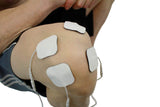 FDA cleared OTC HealthmateForever YK15AB TENS unit with 4 outputs, apply 8 pads at the same time, 15 modes Handheld Electrotherapy device USD723178S
