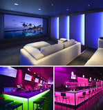 Minger LED Strip Lights Kit, Waterproof 32.8ft 5050 RGB 300led Strips Lighting Flexible Color Changing