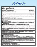 Refresh Optive Mega-3 Lubricant Eye Drops, 30 Single-Use Containers, 0.01 Fl Oz, 30 Count