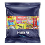 Candy Party Mix Bag Includes Skittles Swedish Fish Nerds Haribo Gummy Sour Patch Twizzlers Life Savers Starburst Sweet Tarts by Variety Fun 40 Ounce