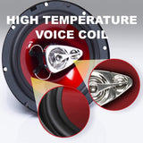 BOSS Audio Systems CH6530 Car Speakers - 300 Watts of Power Per Pair and 150 Watts Each, 6.5 Inch, Full Range, 3 Way, Sold in Pairs, Easy Mounting