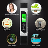 Water Quality Tester, Accurate and Reliable, HoneForest TDS Meter, EC Meter & Temperature Meter 3 in 1, 0-9990ppm