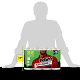Brawny Tear-A-Square Paper Towels, Quarter Size Sheets, 16 Count