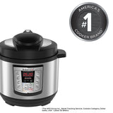 Instant Pot LUX Mini Qt 6-in-1 Multi- Use Programmable Pressure Cooker, Slow Cooker, Rice Cooker, Sauté, Steamer, and Warmer