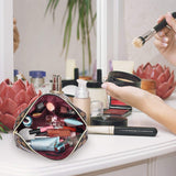 WODKEIS Makeup Bag Shell Shape Cosmetic Bags Hand-held Cosmetic Pouch Toiletry Travel Organizer for Women, Cosmetics, Make Up Tools, Toiletries