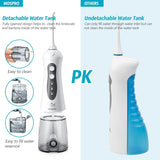 Water Flosser Professional Cordless Dental Oral Irrigator - Portable and Rechargeable IPX7 Waterproof 3 Modes Water Flossing