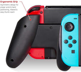 Satisfye - Accessories Compatible with Nintendo Switch - Comfortable & Ergonomic Switch Grip, Joy Con & Switch Control -. FREE BONUS: 4 Thumbsticks