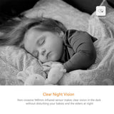 YI 2pcs Home Camera, 720p Wireless IP Security Surveillance System with Free Motion Alerts Cloud 6-Seconds Clips, Night Vision, Baby Monitor