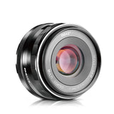 Meike 35mm f/1.7 Large Aperture Manual Focus APS-C Lens for Fujifilm X Mount Mirrorless Camera X-T3 X-H1 X-Pro2 X-E3 X-T1 X-T2 X-T10 X-T20 X-A2