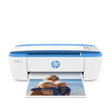 HP DeskJet 3755 Compact All-in-One Wireless Printer, HP Instant Ink & Amazon Dash Replenishment ready - Blue Accent (J9V90A)