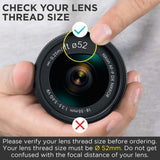 52MM 0.43x Altura Photo Professional HD Wide Angle Lens (w/Macro Portion) DSLR Cameras